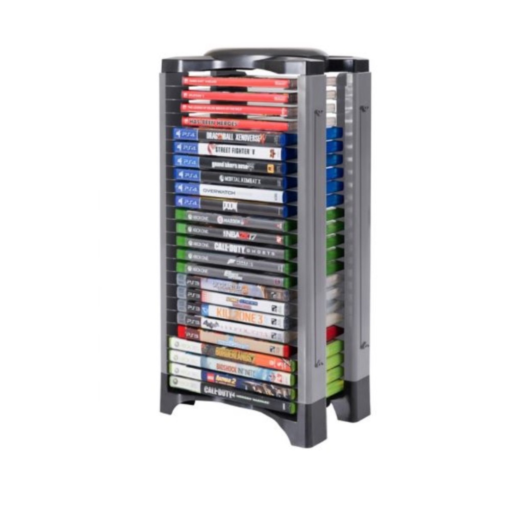 GameRider Accumulator Game DVD Storage Tower EUC